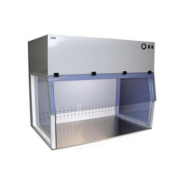 Portable desktop laminar hood that can be made in any size